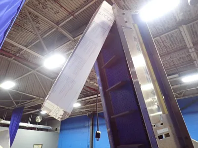 E-pack Machinery  100" X 10" Incline Conveyor Belt