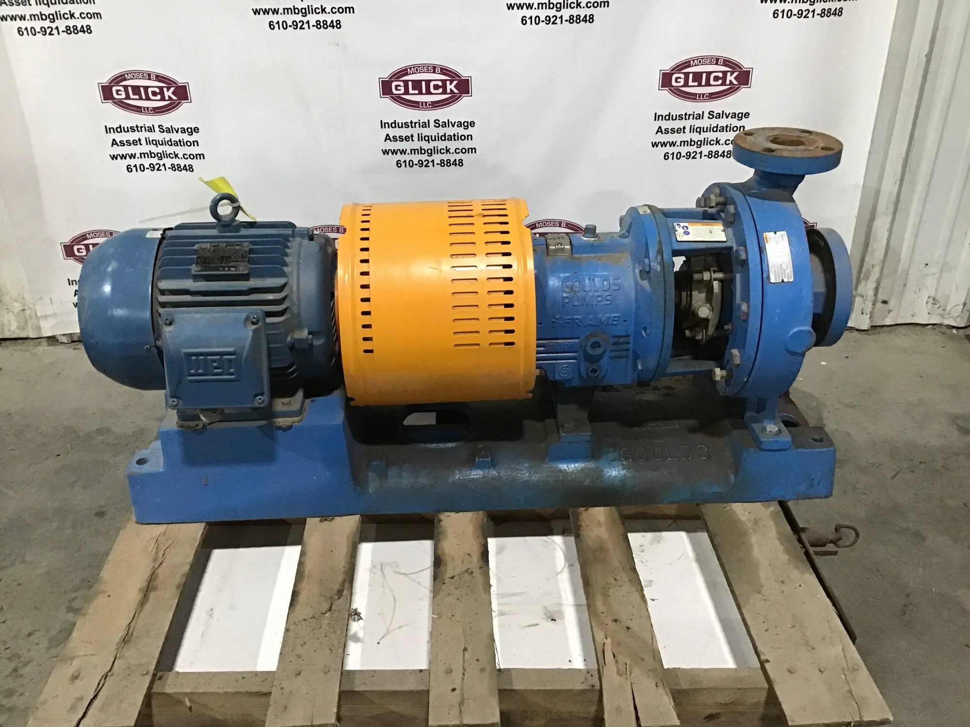 GOULDS 3196 2×3-10 CENTRIFUGAL PROCESS PUMP – INDUSTRIAL DUTY