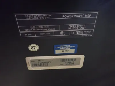 USED LINCOLN ELECTRIC POWER WAVE I400