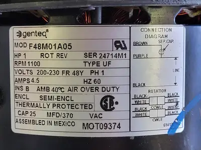 USED GENTEQ F48M01A05