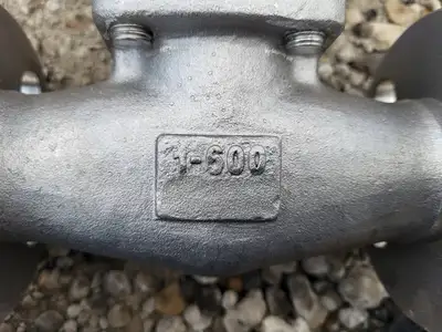1" Class 600 Gate Valve API 602