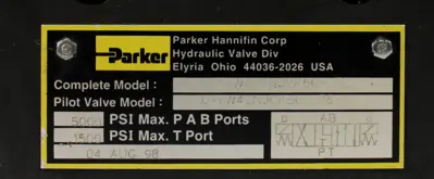 USED PARKER D1VW4CNJCF56 75