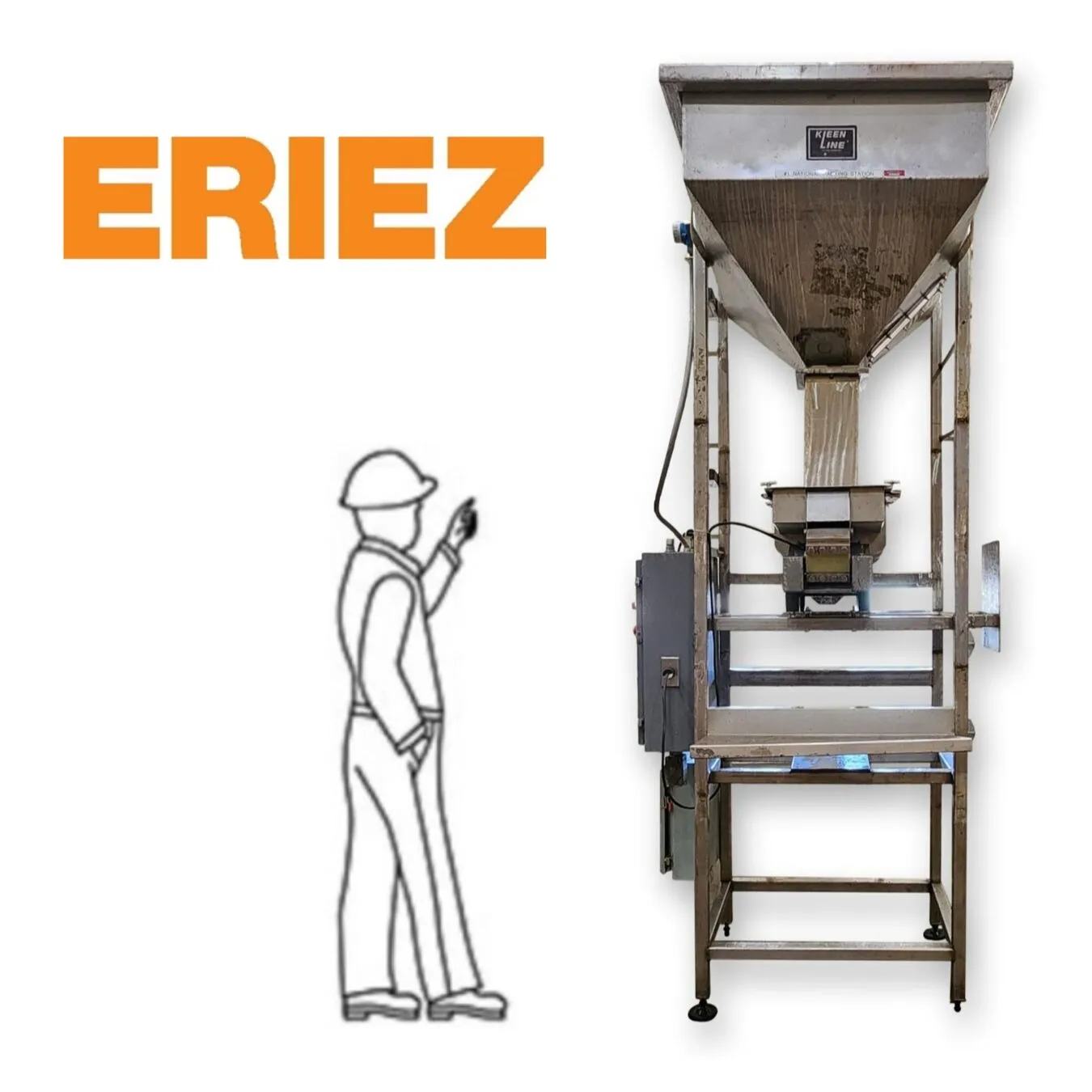 Used ERIEZ HS66 Vibratory Feeders West Virginia US | JM Industrial #1744146