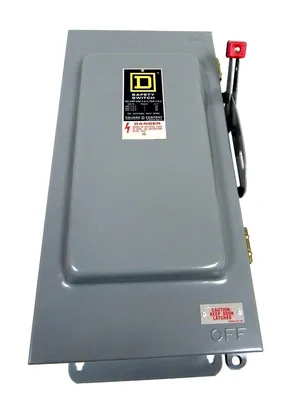 NEW SQUARE D HU263A SAFETY SWITCH 100A SERIES E1