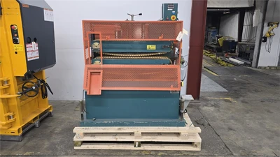 8" x 40" CDS Cleated Two Belt Puller, Model CCH 40-8, 3hp, New in 2005