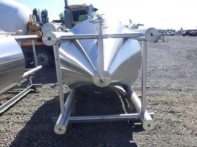 (4) Available - Used 20bbl/25hl Jacketed Conical Fermenters