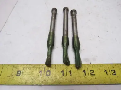 Dayton VPX 31 3040 P .1250 Round Hole Punch Press Fit 4" OAL Lot Of 3