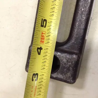 UNKNOWN MAKE Open Toe Mold Clamp 765 USED