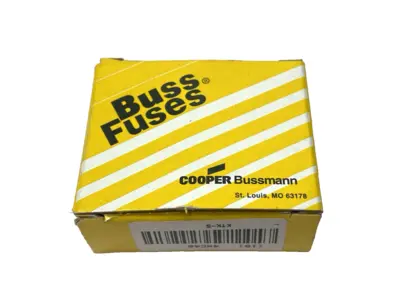 NEW COOPER BUSSMANN FAST ACTING LIMITRON FUSE 600V 5A BOX OF 10