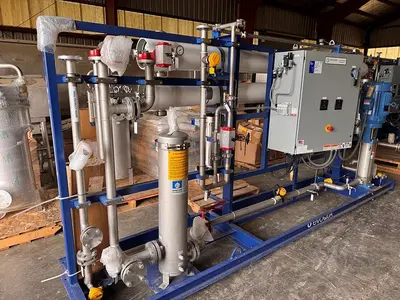 USED 2019 EVOQUA WATER TECHNOLOGIES RO/DI SYSTEM WITH SOFTENING CAPABILITY
