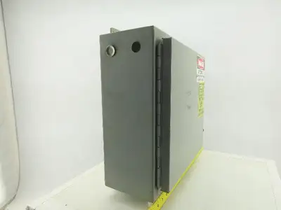 Hoffman A161606LP Wall Mount Electrical Enclosure JIC 16x16x6" W/Back Plate