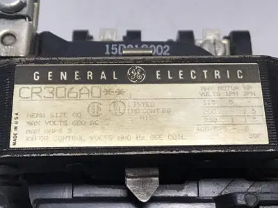 USED GENERAL ELECTRIC (G.E.) CR306A0