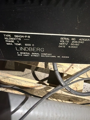 Used LINDBERG/BLUE M HTF55347C Tube Type Furnaces Michigan US | iGAM Industrial Marketplace #1266962
