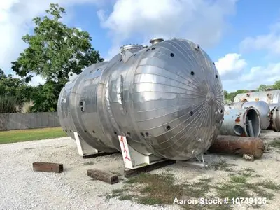 Used 11,360 Gallon Kunshan Bexcelle 316L Stainless Steel Pressure Vessel – Full Vacuum, 45 PSI