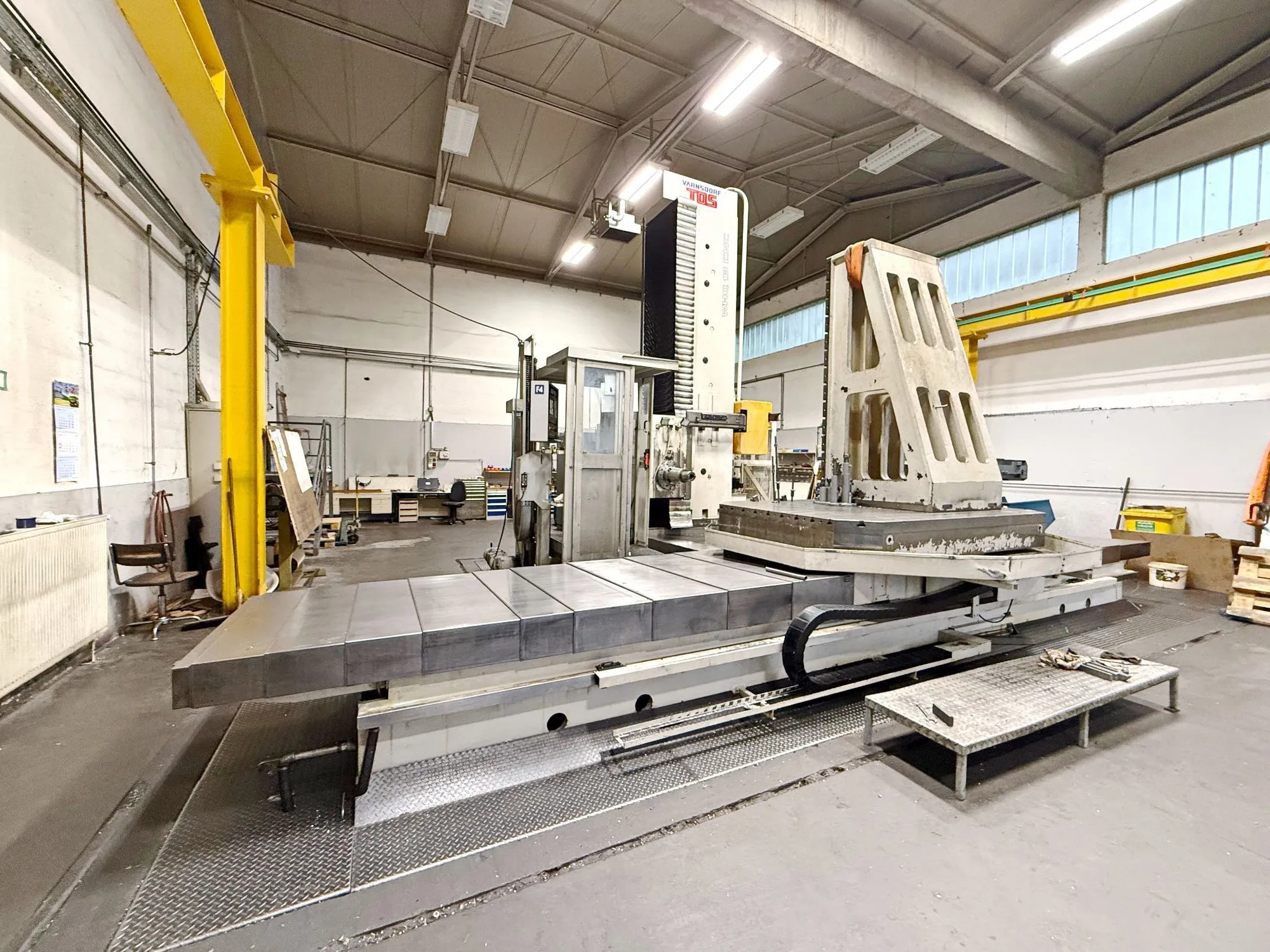 Used 2010 TOS VARNSDORF WHQ 13 CNC Horizontal Table Type Boring Mills Ontario CA | CNCsurplus #1341528