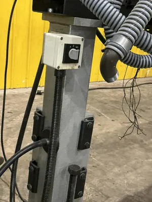 12' LNS MODEL 3.20HS-4.8 HYDRAULIC CNC LATHE MAGAZINE STYLE BAR FEEDER: YOBRO #25107
