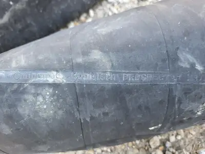6" x 80 ft Prospector Water Suction and Discharge Hose Black, 150 psi
