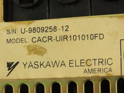 Yaskawa CACR-UIR Servopack Servo Motor Drive Controller