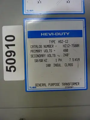 USED EGS HZ12-7500R