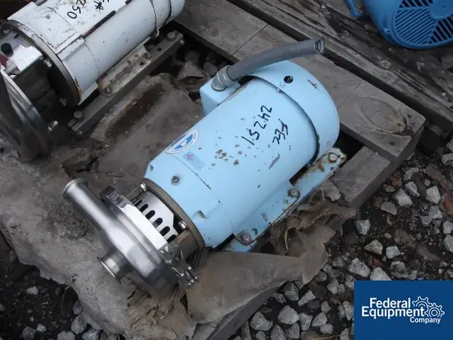 Used Waukesha Cherry-Burrell 2" x 1.5" x 5" Waukesha Centrifugal Pump, S/S, 5 HP Pumps Ohio US | Federal Equipment Company #125249