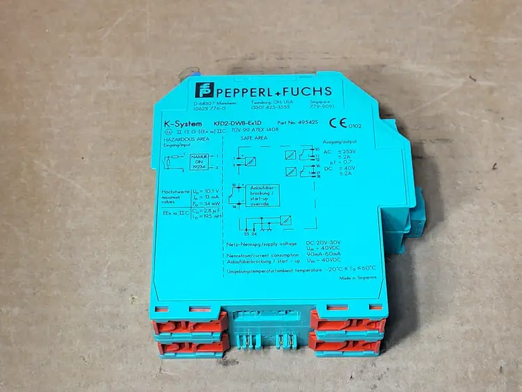Used PEPPERL+FUCHS KFD2-DWB-EX1.D Processing (misc) British Columbia CA | Lenmark #837421