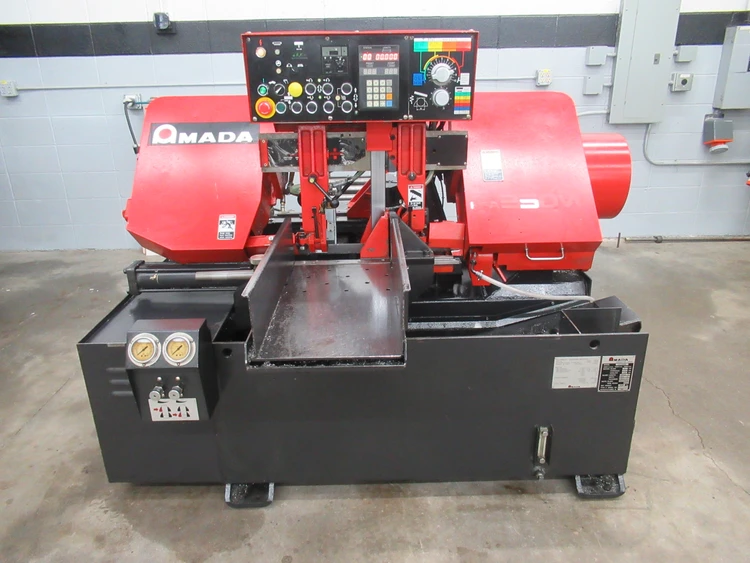 Used 1998 AMADA HFA250W Horizontal Band Saws Minnesota US | Machinesused.com #1329175