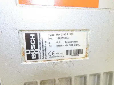 Used BUSCH _UNKNOWN_ Vacuum Pumps Indiana US | Arrow Industrial #1408665
