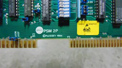 Plessey PSM2P Control Board Used