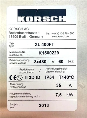 Used KORSCH _UNKNOWN_ Tablet Presses Connecticut US | DMC Industries #1281635