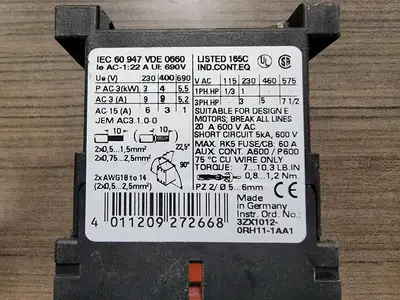 USED SIEMENS 3RT1016-1AF01