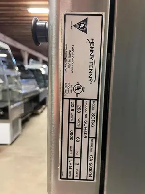 USED HENNY PENNY SCR-6