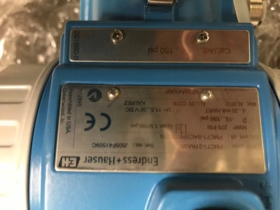 Endress + Hauser Cerabar S Pressure Transmitter 2" 150# Unused Condition