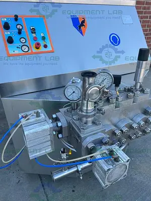 USED GEA NIRO SOAVI NS3037H DUAL STAGE DAIRY HOMOGENIZER 5678 LITERS / HOUR