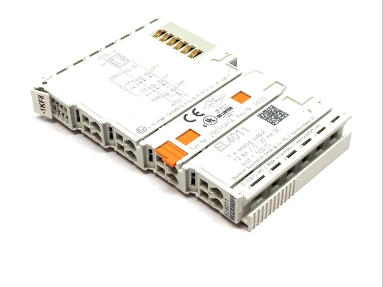 Used BECKHOFF ETHERCAT ANALOG OUTPUT TERMINAL 1-CHANNEL 0-20MA 12BIT PLC Input & Output | Maverick Industrial Sales #1104118