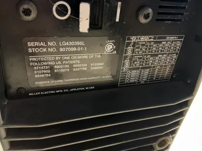 Used MILLER DYNASTY 200 PORTABLE AC/DC TIG AND STICK INVERTER WELDER Tig Welders Michigan US | Miedema Asset Management Group #1424979