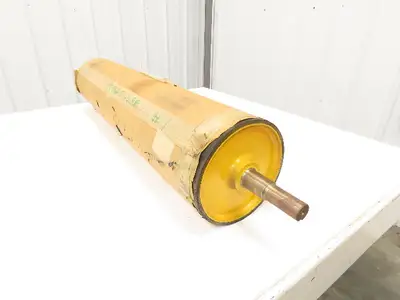 Dematic 522  8"x 39" Drive Pulley for 42" Belt over Roller Conveyor 1-7/16"Shaft