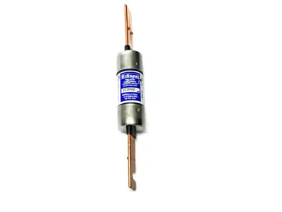 USED EDISON TIME DELAY DUAL ELEMENT FUSE CLASS RK5 600VAC 100A