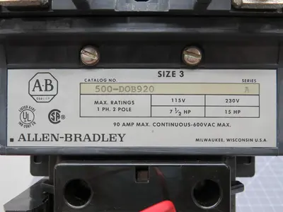 Used _UNKNOWN_ _UNKNOWN_ PLC Contactors Texas US | Aucto #1561523