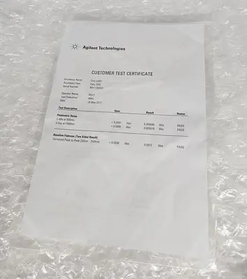 AGILENT TECHNOLOGIES MANUAL W DVD