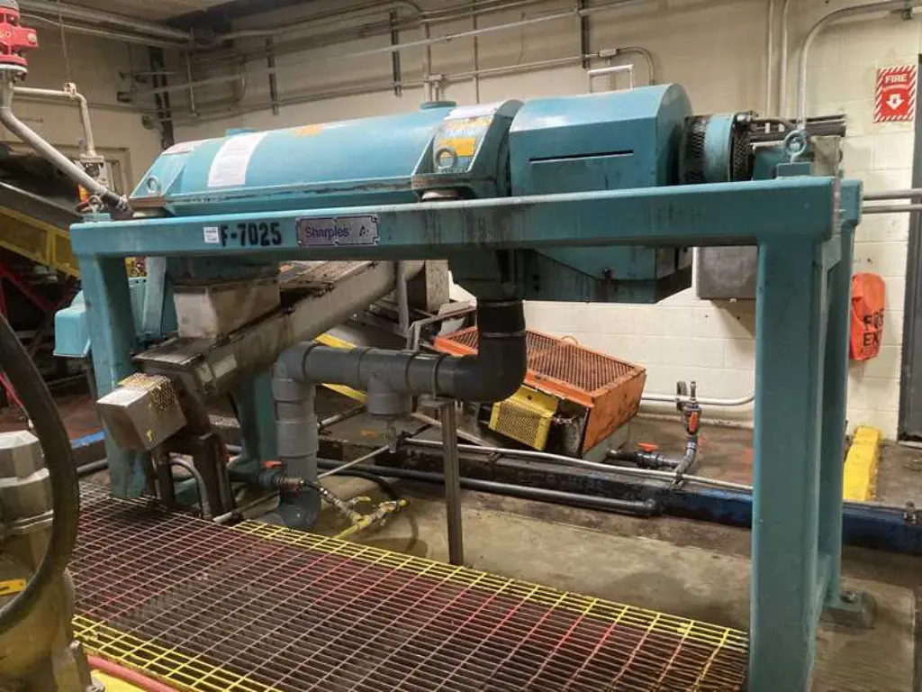 Sharples PM-38,000 Super-D-Canter centrifuge, 316SS.