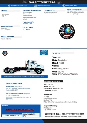 New | in-Stock 2025 PETERBILT 536 Hooklifts & Roll-Offs Texas US | Roll Off Truck World #1491939