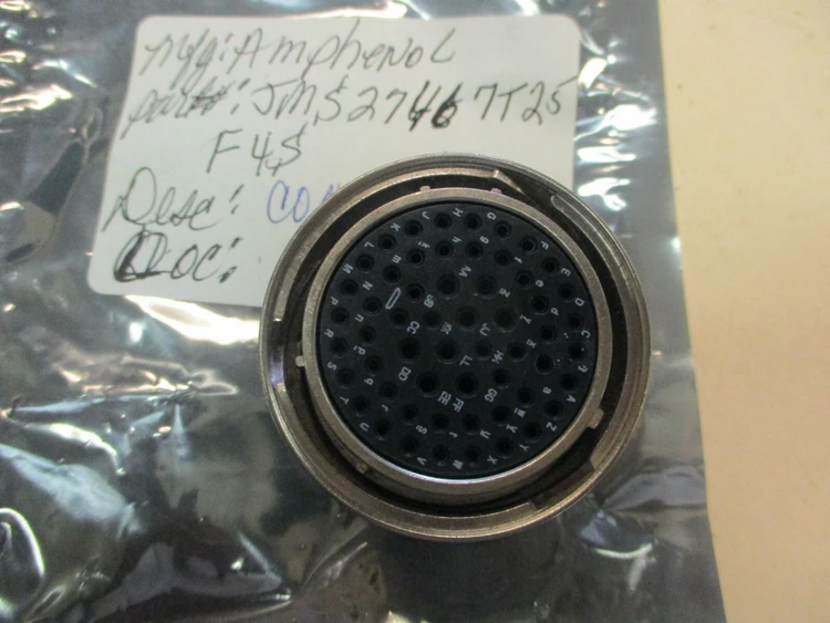 New | in-Stock Amphenol JMS27467T25F4S Cable & Wire Arizona US | ASSET CONVERSION SPECIALISTS, INC. #307029