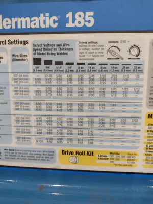USED MILLER MILLERMATIC 185