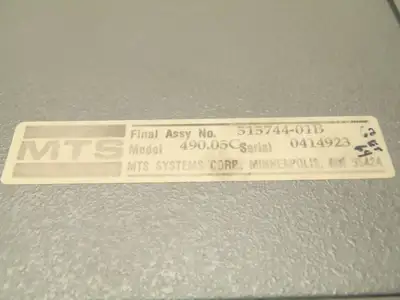 Used MTS 515744-01B Automation Control (HMI) Michigan US | Maverick Industrial Sales #1396042