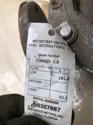 ABB Water Meters T3000CB 2.0 2″ Copper Digital Flow Meter