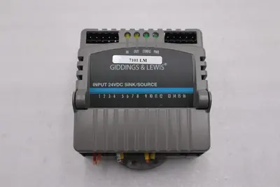 GIDDINGS & LEWIS M.1300.7372 R1 Input Module 24VDC SINK/SOURCE STOCK 631-D