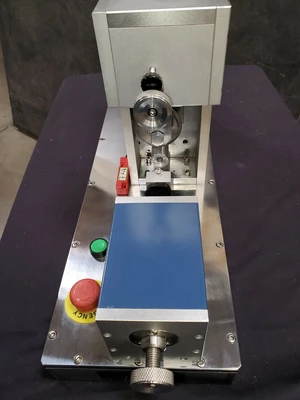 USED MTI MSK-500 DESKTOP SEMI-AUTO GROOVING MACHINE