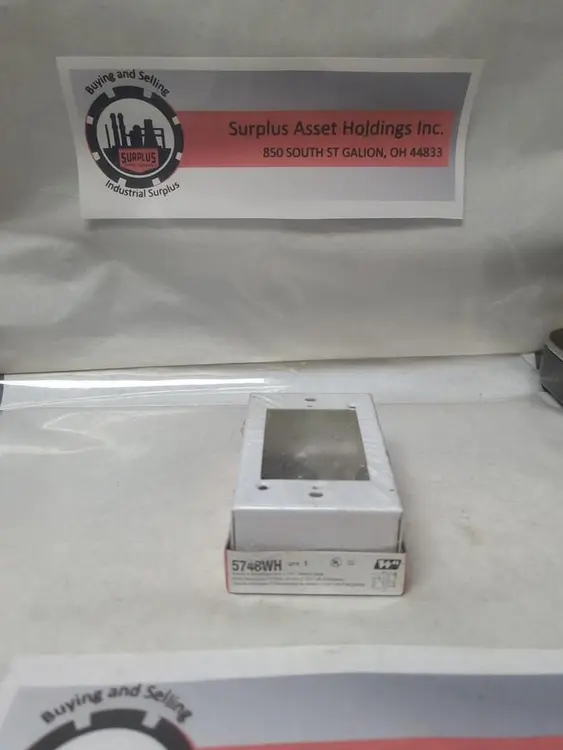 New | in-Stock WIREMOLD 5748WH Miscellaneous Equipment (Electrical & Power) | Surplus Asset Holdings #1194024