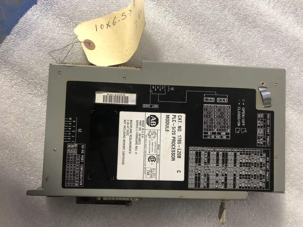Allen Bradley 1785-L20B PLC-5/20 Processor Module CPU