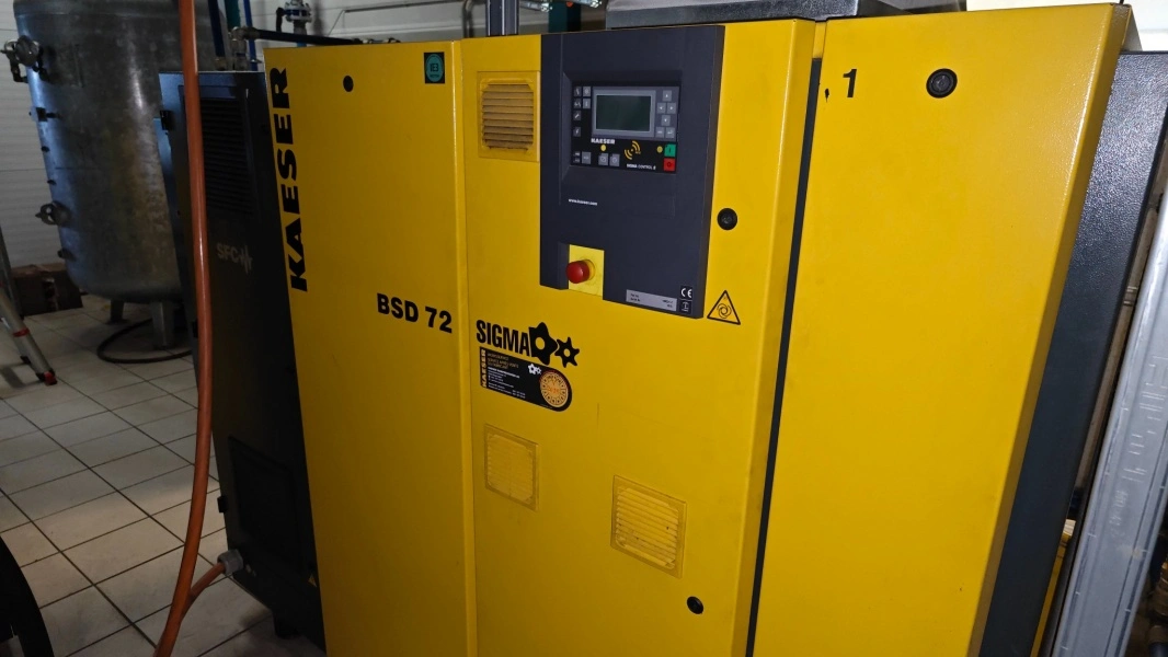 KAESER Rotary Screw Compressors, 2× in very good used condition, PRICE FOR PAIR